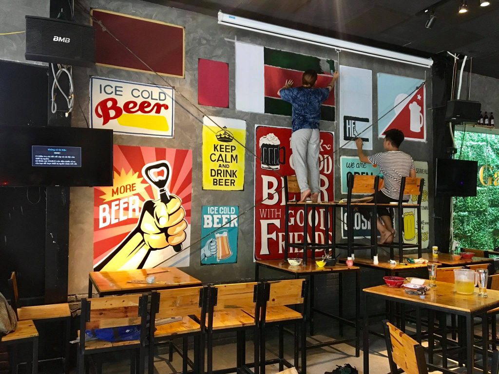 VẼ TRANH TƯỜNG 3D MỸ THUẬT TRỌNG TÍN ART