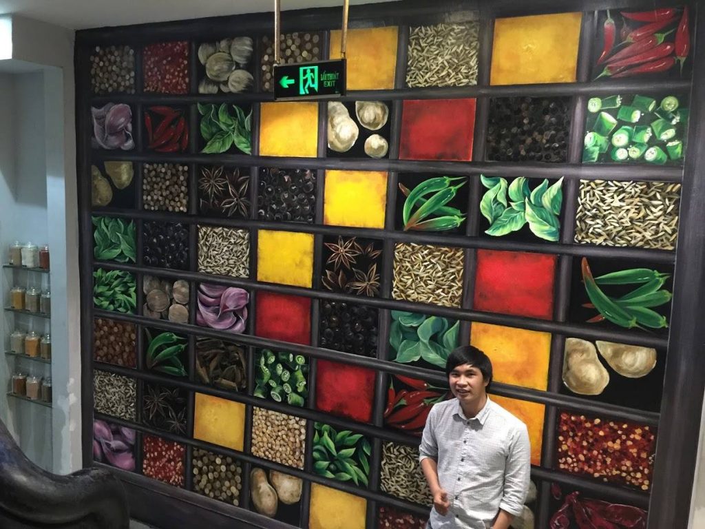VẼ TRANH TƯỜNG 3D MỸ THUẬT TRỌNG TÍN ART