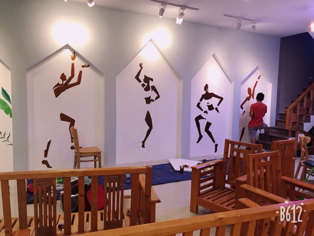 VẼ TRANH TƯỜNG 3D MỸ THUẬT TRỌNG TÍN ART