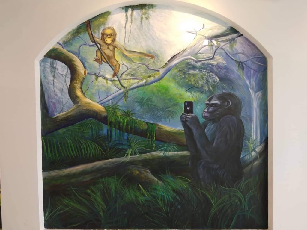 VẼ TRANH TƯỜNG 3D MỸ THUẬT TRỌNG TÍN ART