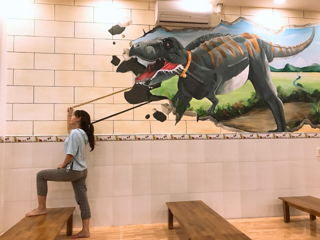 VẼ TRANH TƯỜNG 3D MỸ THUẬT TRỌNG TÍN ART