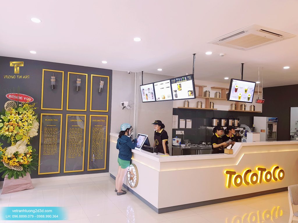 VẼ TRANH TƯỜNG 3D MỸ THUẬT TRỌNG TÍN ART