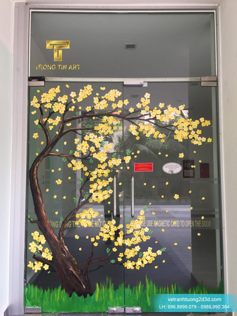 VẼ TRANH TƯỜNG 3D MỸ THUẬT TRỌNG TÍN ART