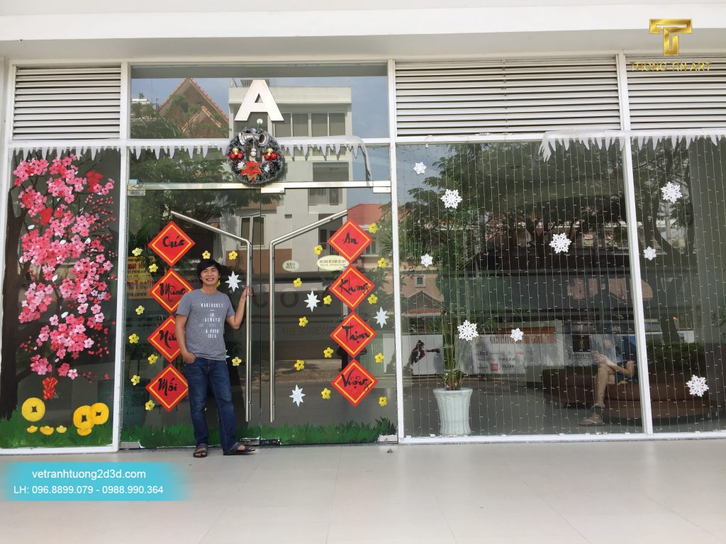 VẼ TRANH TƯỜNG 3D MỸ THUẬT TRỌNG TÍN ART