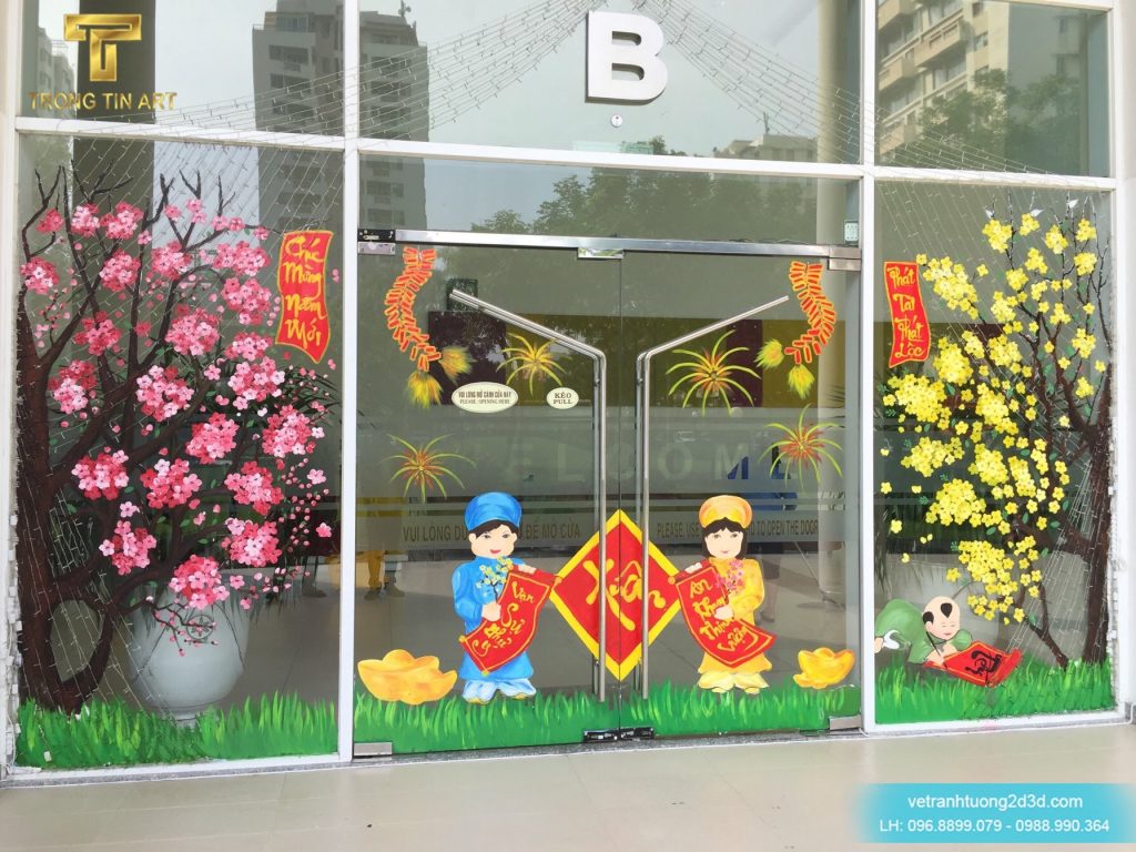 VẼ TRANH TƯỜNG 3D MỸ THUẬT TRỌNG TÍN ART