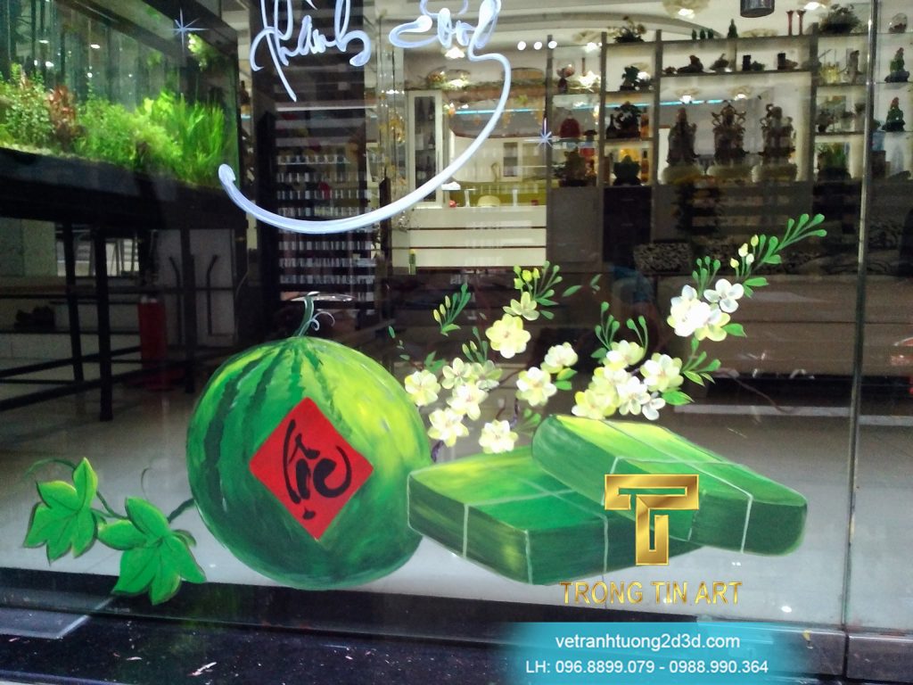 VẼ TRANH TƯỜNG 3D MỸ THUẬT TRỌNG TÍN ART