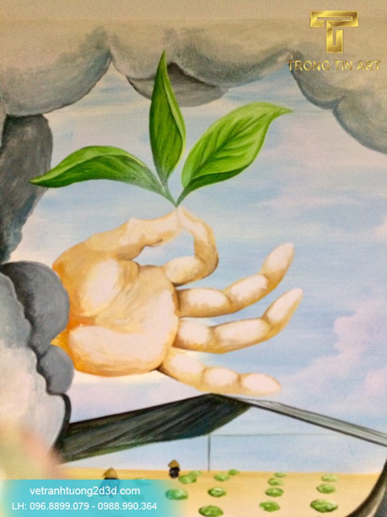VẼ TRANH TƯỜNG 3D MỸ THUẬT TRỌNG TÍN ART