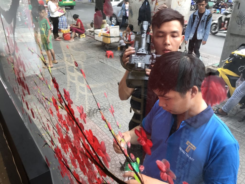 VẼ TRANH TƯỜNG 3D MỸ THUẬT TRỌNG TÍN ART