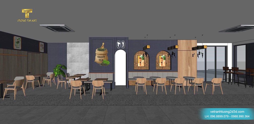 VẼ TRANH TƯỜNG 3D MỸ THUẬT TRỌNG TÍN ART