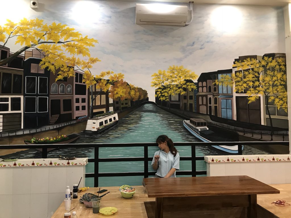 VẼ TRANH TƯỜNG 3D MỸ THUẬT TRỌNG TÍN ART