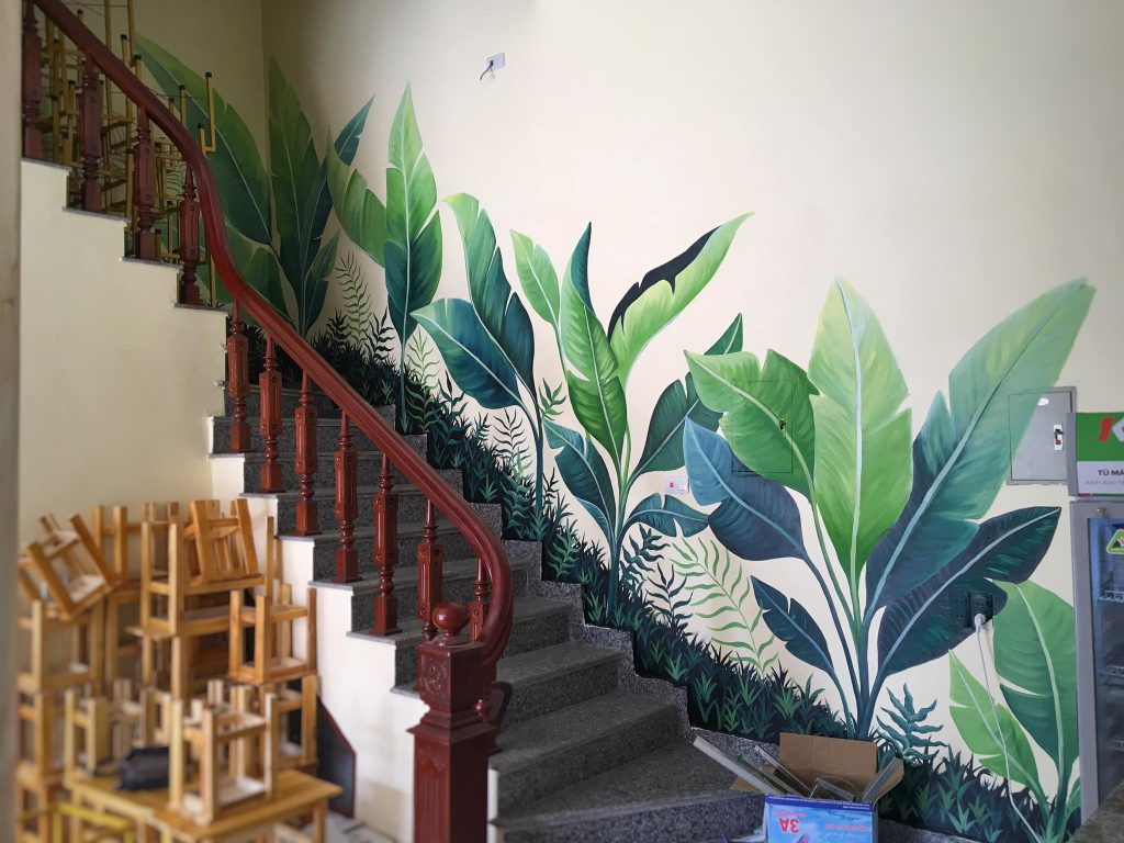 VẼ TRANH TƯỜNG 3D MỸ THUẬT TRỌNG TÍN ART