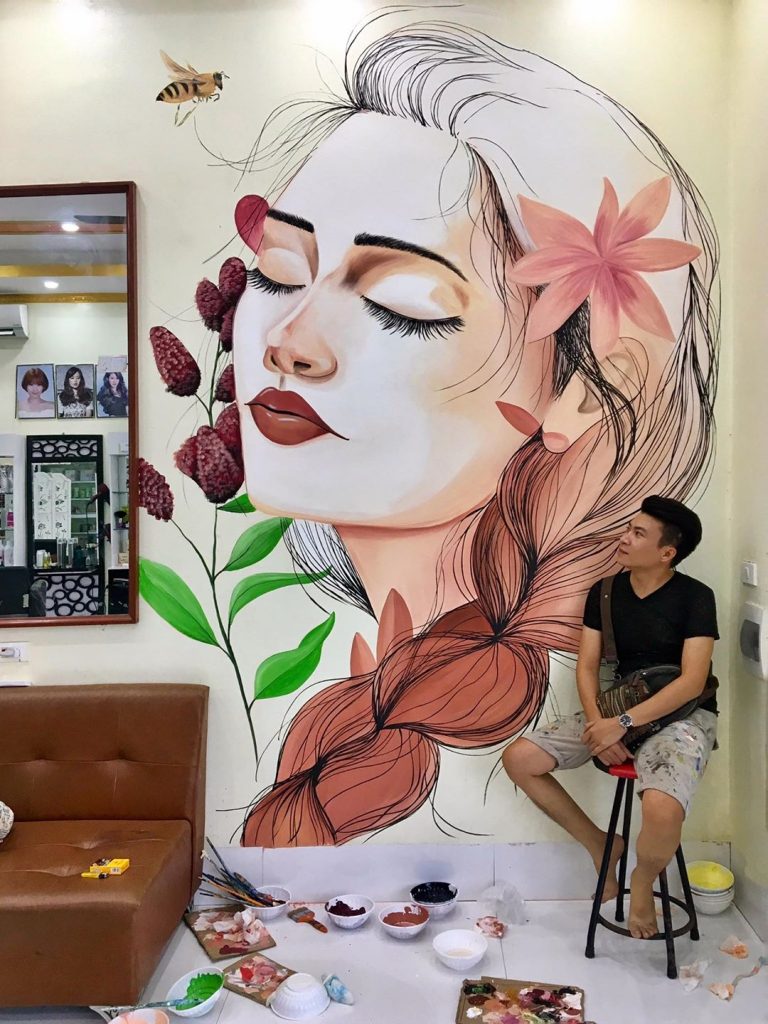 VẼ TRANH TƯỜNG 3D MỸ THUẬT TRỌNG TÍN ART