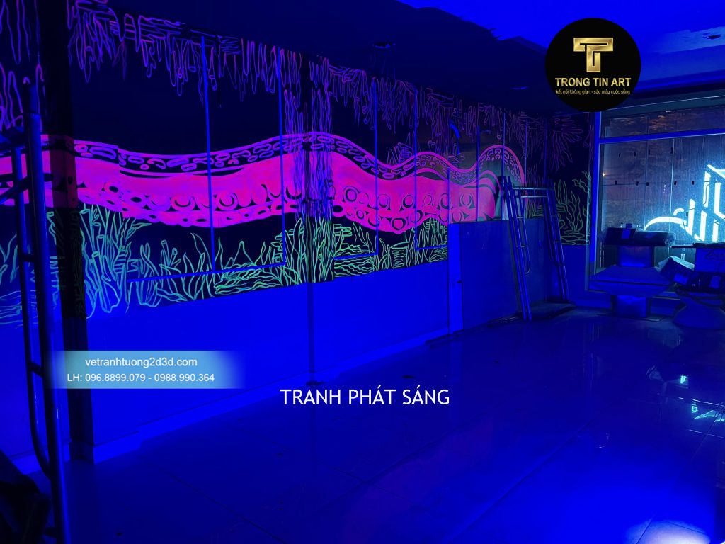 VẼ TRANH TƯỜNG 3D MỸ THUẬT TRỌNG TÍN ART