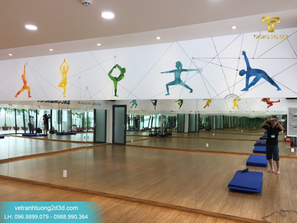 VẼ TRANH TƯỜNG 3D MỸ THUẬT TRỌNG TÍN ART