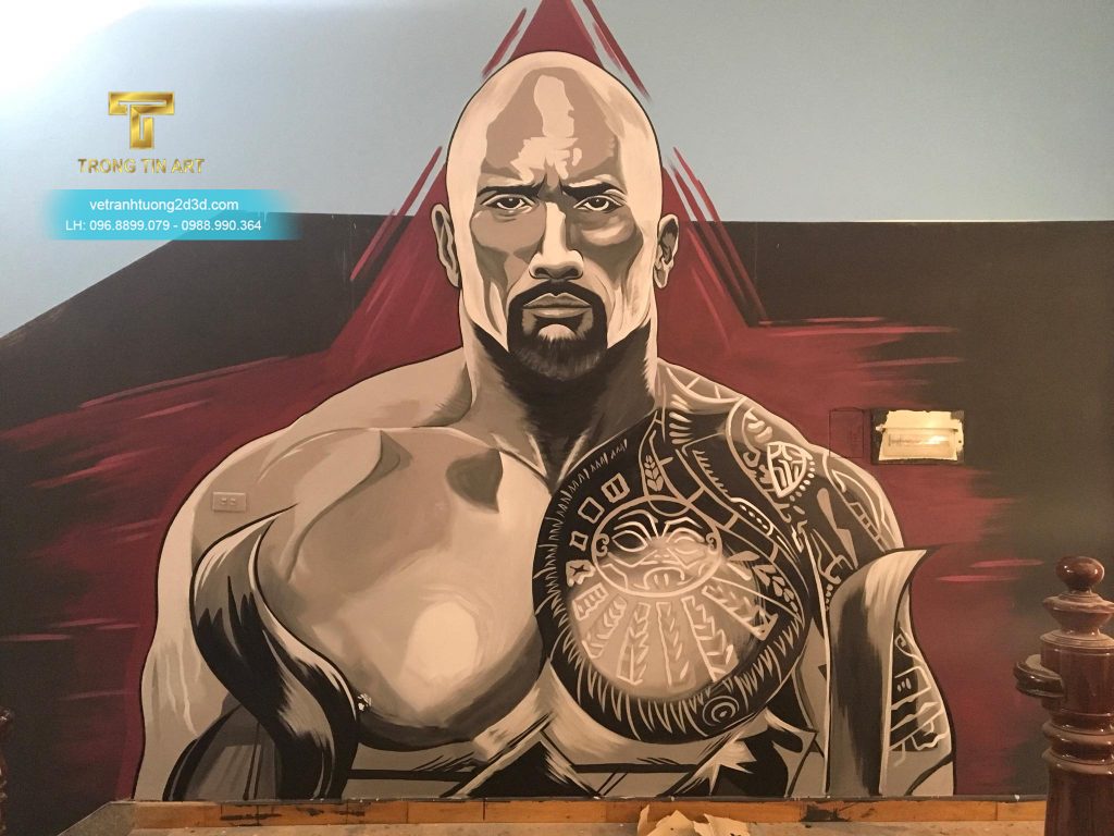 VẼ TRANH TƯỜNG 3D MỸ THUẬT TRỌNG TÍN ART