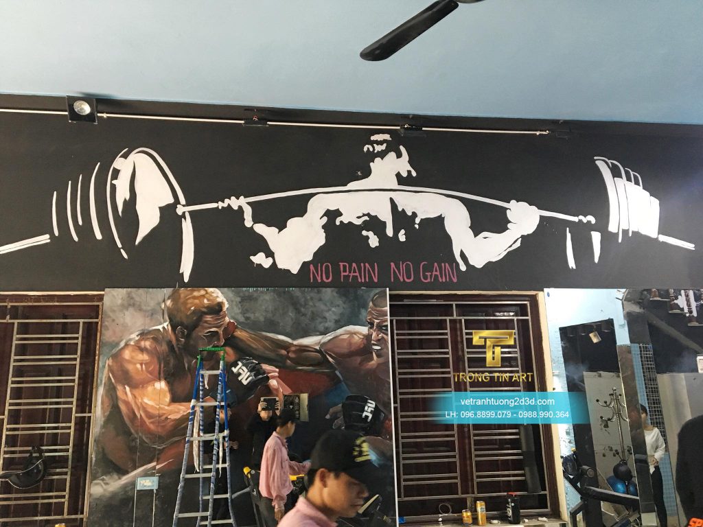 VẼ TRANH TƯỜNG 3D MỸ THUẬT TRỌNG TÍN ART