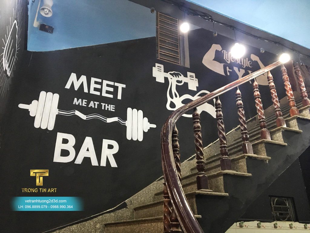 VẼ TRANH TƯỜNG 3D MỸ THUẬT TRỌNG TÍN ART