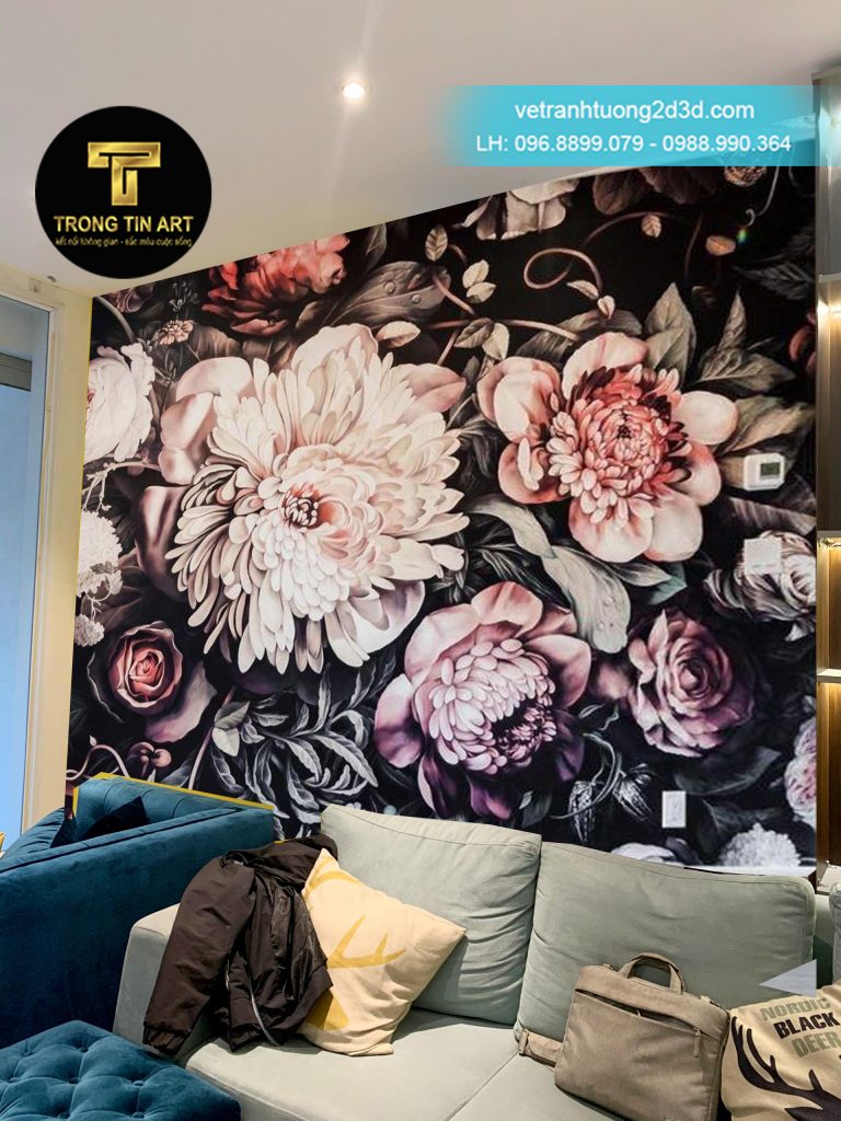 VẼ TRANH TƯỜNG 3D MỸ THUẬT TRỌNG TÍN ART