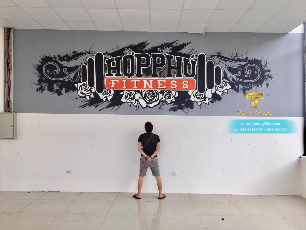VẼ TRANH TƯỜNG 3D MỸ THUẬT TRỌNG TÍN ART