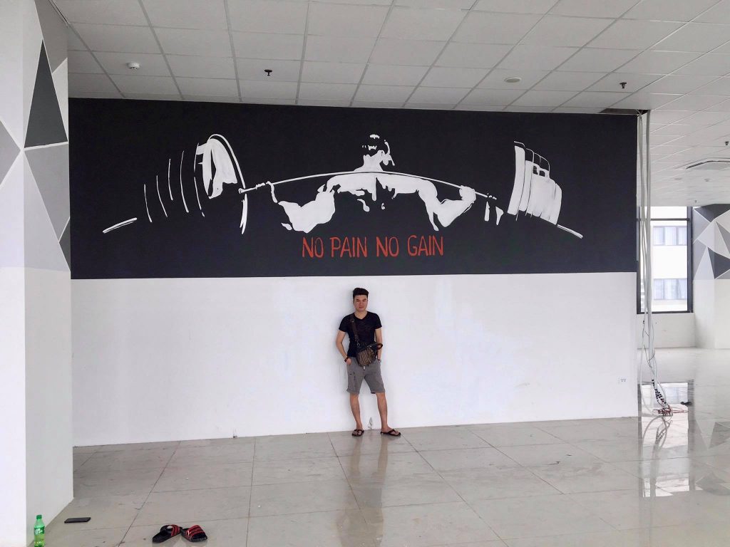 VẼ TRANH TƯỜNG 3D MỸ THUẬT TRỌNG TÍN ART