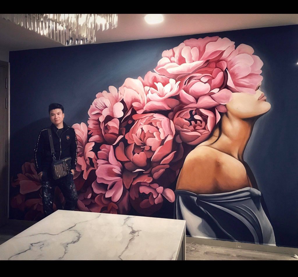 VẼ TRANH TƯỜNG 3D MỸ THUẬT TRỌNG TÍN ART