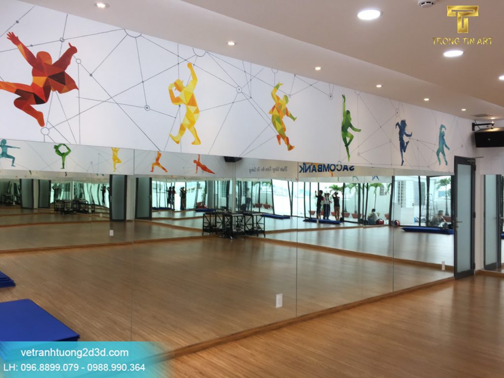 VẼ TRANH TƯỜNG 3D MỸ THUẬT TRỌNG TÍN ART