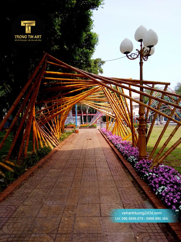 VẼ TRANH TƯỜNG 3D MỸ THUẬT TRỌNG TÍN ART