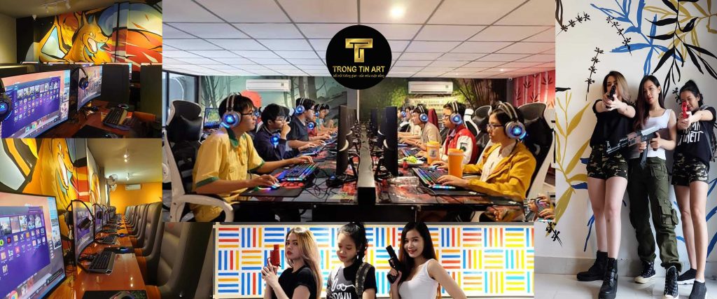 VẼ TRANH TƯỜNG 3D MỸ THUẬT TRỌNG TÍN ART