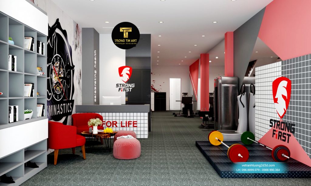 VẼ TRANH TƯỜNG 3D MỸ THUẬT TRỌNG TÍN ART
