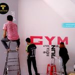 vẽ tranh tường phòng gym thể hình yoga boxing dacing muay thái (29)