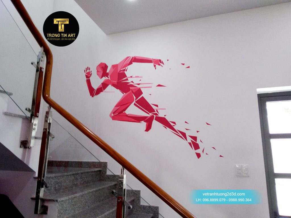 VẼ TRANH TƯỜNG 3D MỸ THUẬT TRỌNG TÍN ART