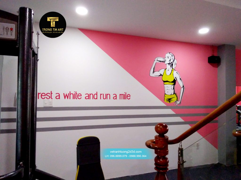 VẼ TRANH TƯỜNG 3D MỸ THUẬT TRỌNG TÍN ART