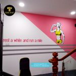 vẽ tranh tường phòng gym thể hình yoga boxing dacing muay thái (35)