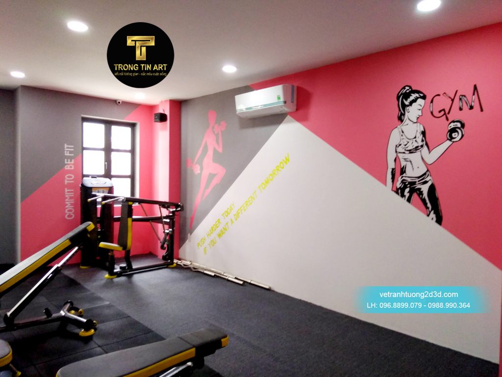 VẼ TRANH TƯỜNG 3D MỸ THUẬT TRỌNG TÍN ART
