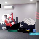 vẽ tranh tường phòng gym thể hình yoga boxing dacing muay thái (42)