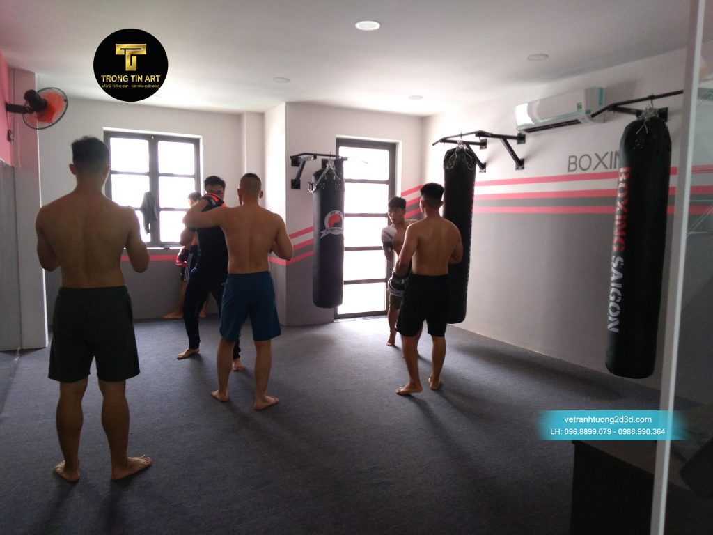 VẼ TRANH TƯỜNG 3D MỸ THUẬT TRỌNG TÍN ART
