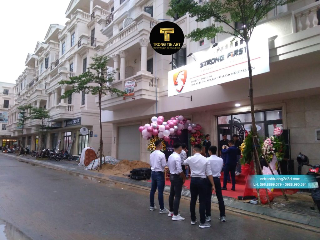 VẼ TRANH TƯỜNG 3D MỸ THUẬT TRỌNG TÍN ART
