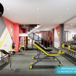 vẽ tranh tường phòng gym thể hình yoga boxing dacing muay thái (50)