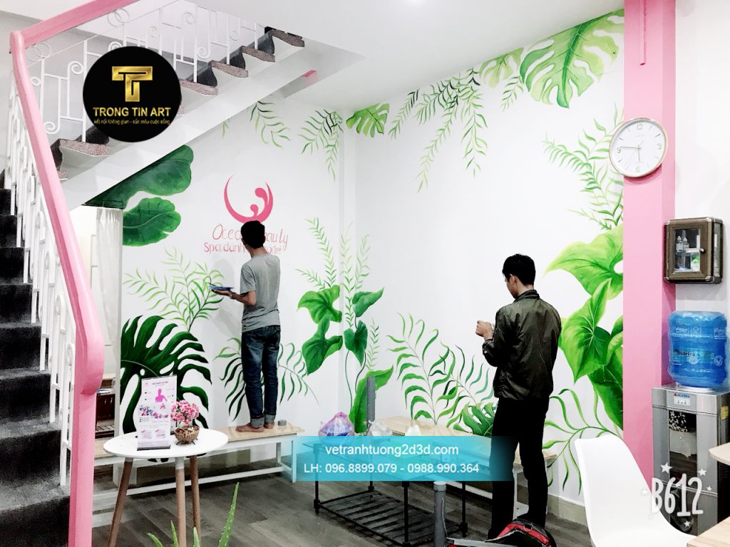 VẼ TRANH TƯỜNG 3D MỸ THUẬT TRỌNG TÍN ART