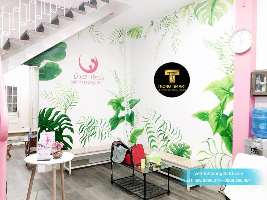 VẼ TRANH TƯỜNG 3D MỸ THUẬT TRỌNG TÍN ART