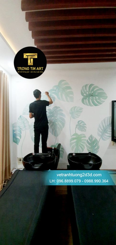 VẼ TRANH TƯỜNG 3D MỸ THUẬT TRỌNG TÍN ART