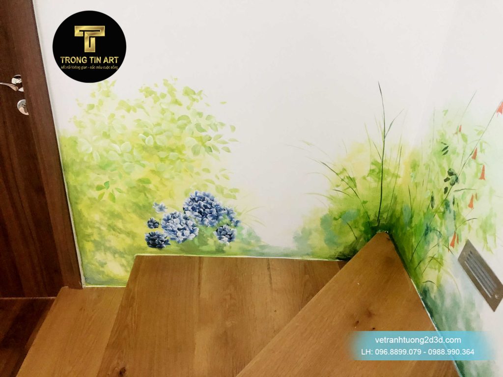 VẼ TRANH TƯỜNG 3D MỸ THUẬT TRỌNG TÍN ART