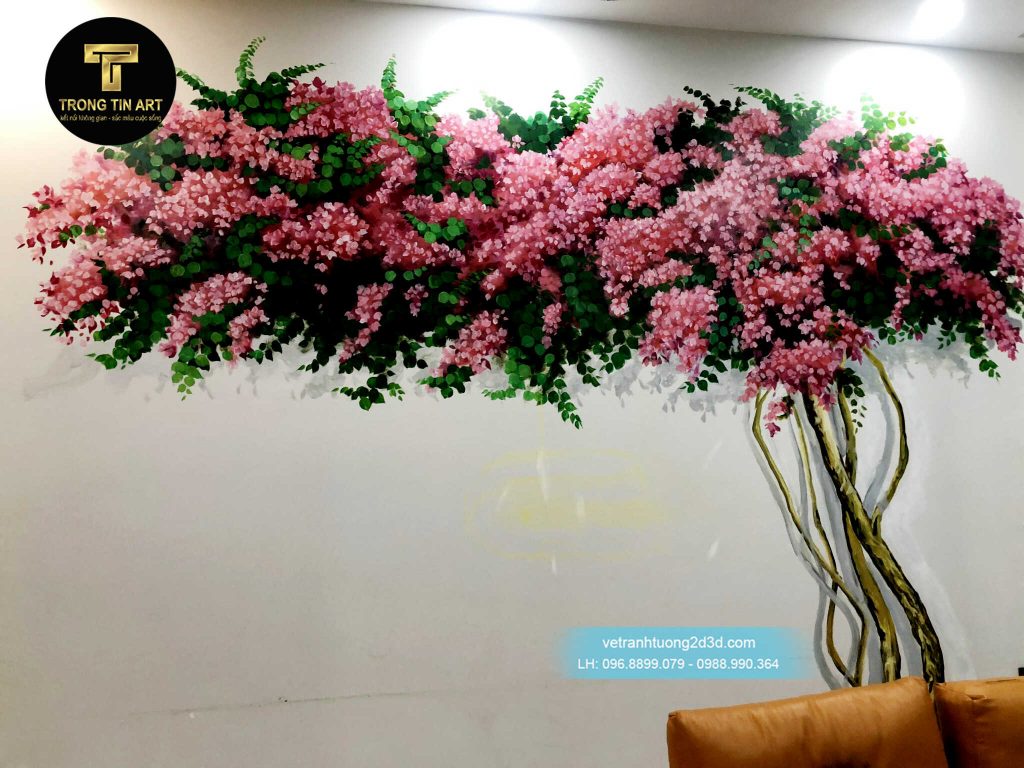 VẼ TRANH TƯỜNG 3D MỸ THUẬT TRỌNG TÍN ART