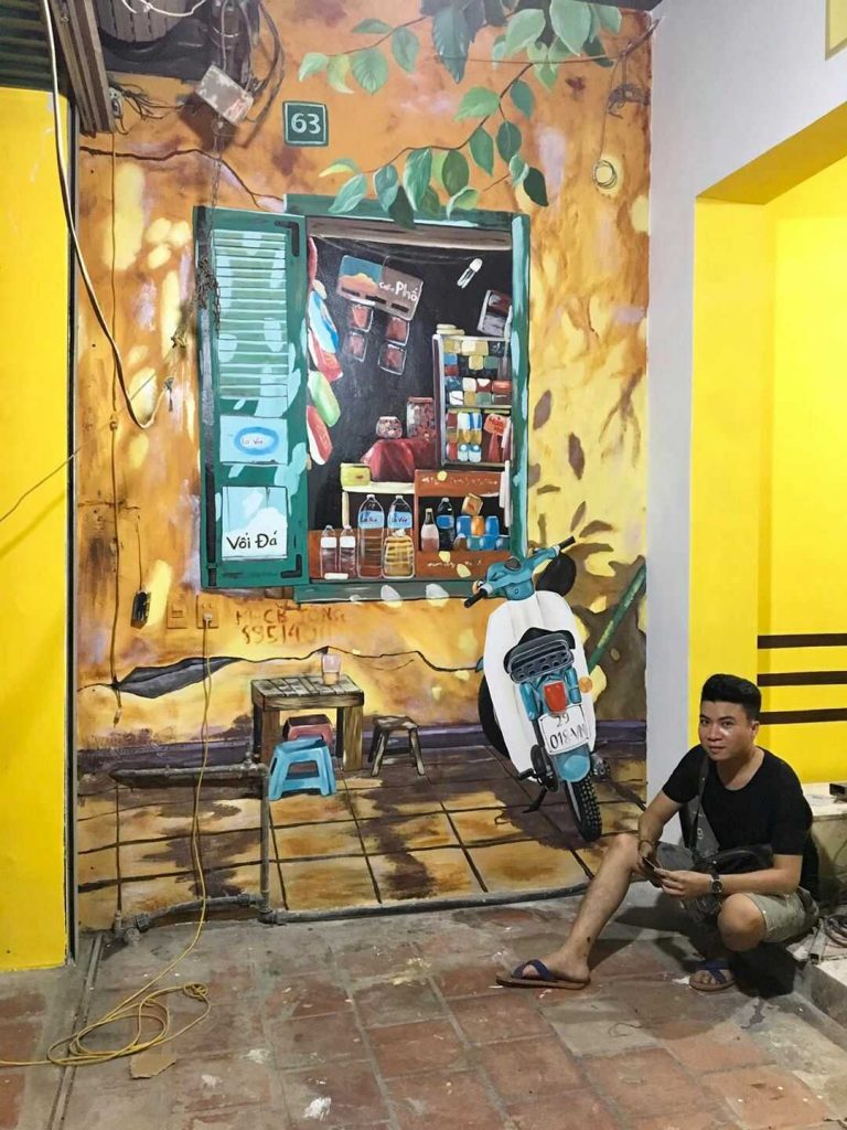 VẼ TRANH TƯỜNG 3D MỸ THUẬT TRỌNG TÍN ART