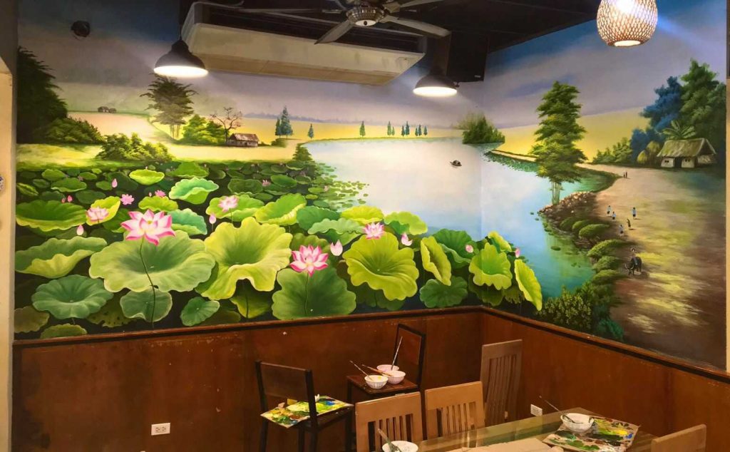 VẼ TRANH TƯỜNG 3D MỸ THUẬT TRỌNG TÍN ART