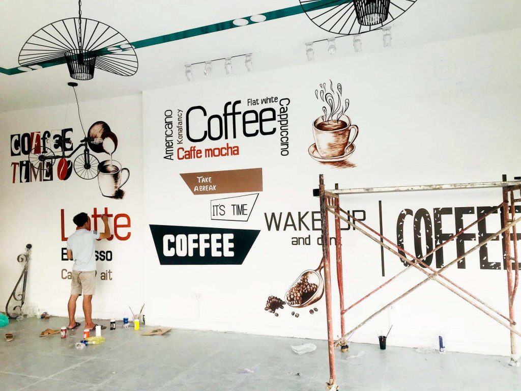 VẼ TRANH TƯỜNG 3D MỸ THUẬT TRỌNG TÍN ART