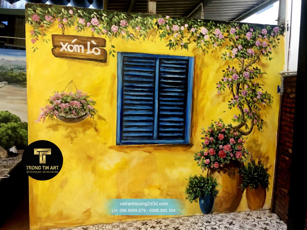 VẼ TRANH TƯỜNG 3D MỸ THUẬT TRỌNG TÍN ART