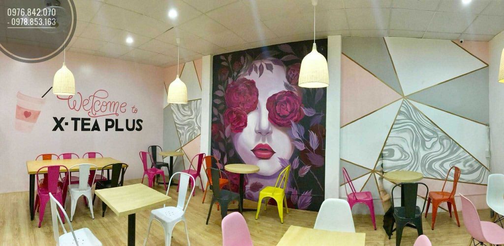 VẼ TRANH TƯỜNG 3D MỸ THUẬT TRỌNG TÍN ART