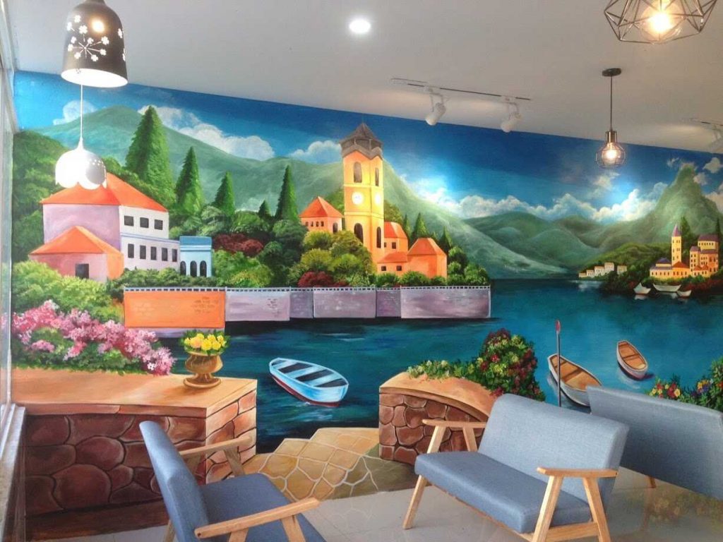 VẼ TRANH TƯỜNG 3D MỸ THUẬT TRỌNG TÍN ART