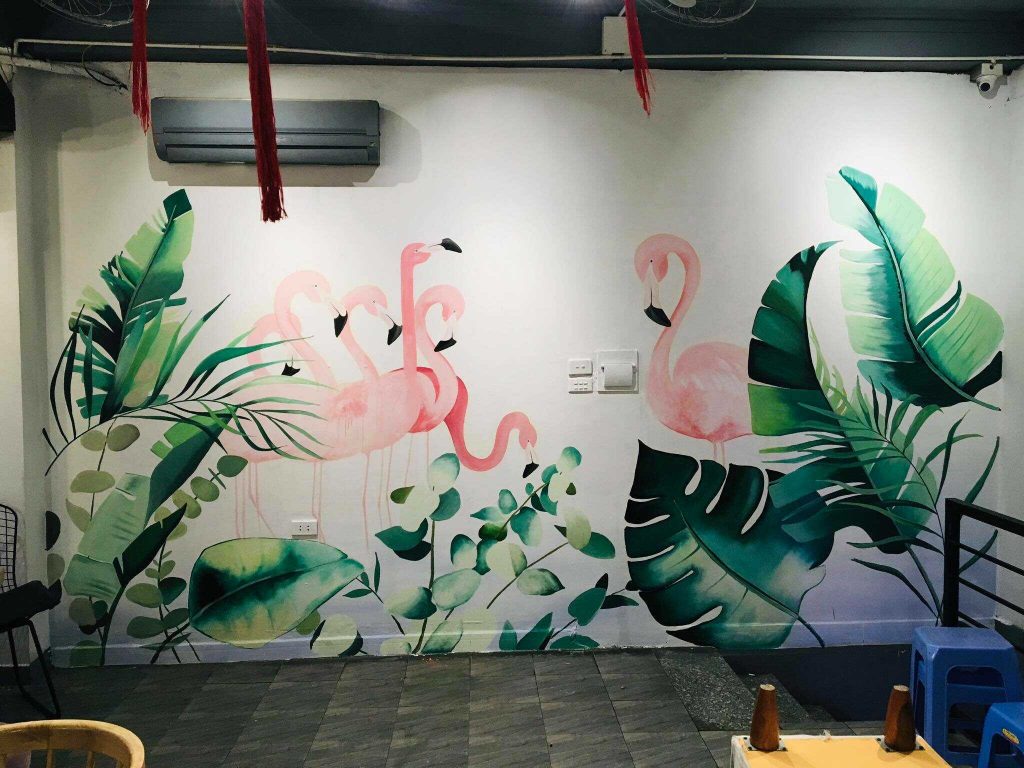 VẼ TRANH TƯỜNG 3D MỸ THUẬT TRỌNG TÍN ART